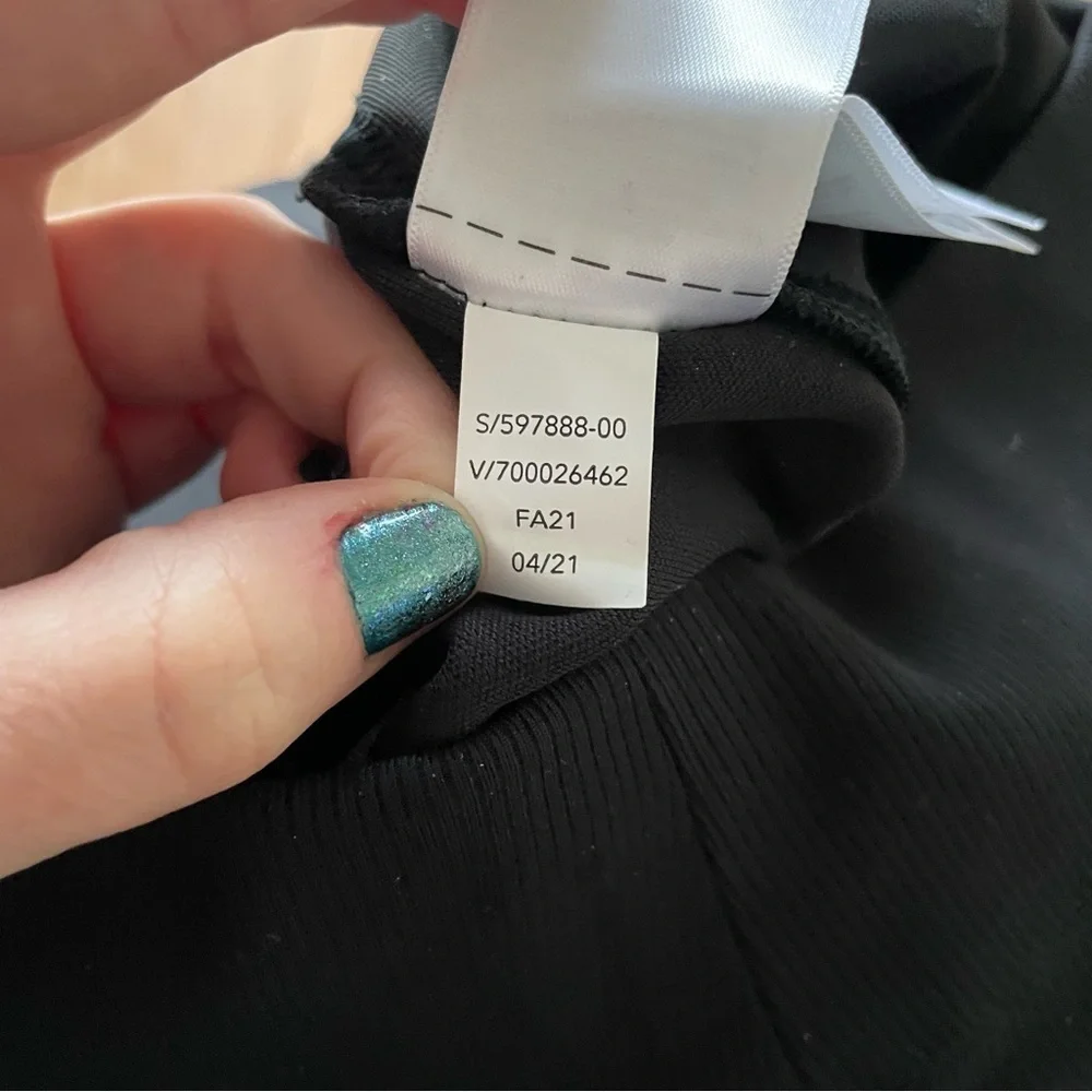 Athleta Black Sculptek Light Athleisure Workout Venice Jogger Pants 597888 EUC S